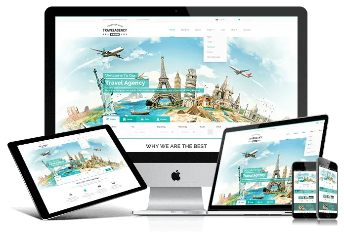 Travel Website Design Experts